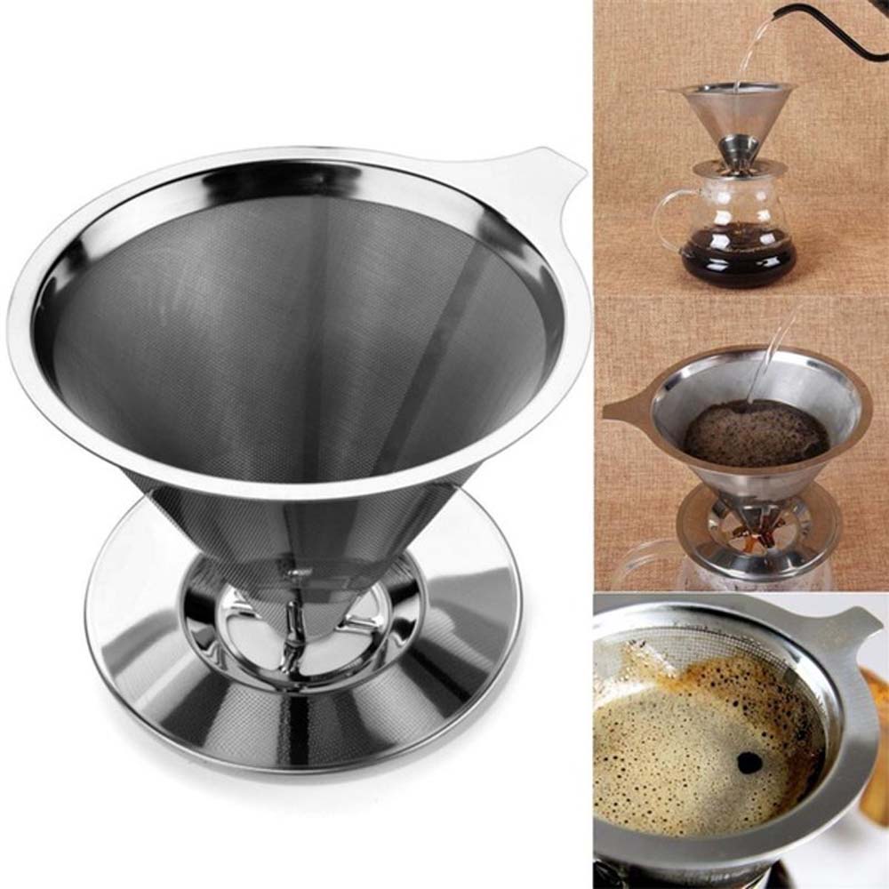 Phễu lọc cà phê chuyên nghiệp bằng thép không gỉ