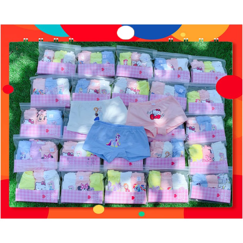 1 chiếc Bé Gái hàng cotton đanh mịn (màu ngẫu nhiên)