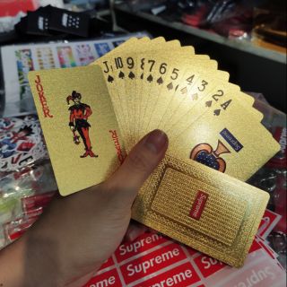 Bộ bài mạ vàng hoàng gia Supreme