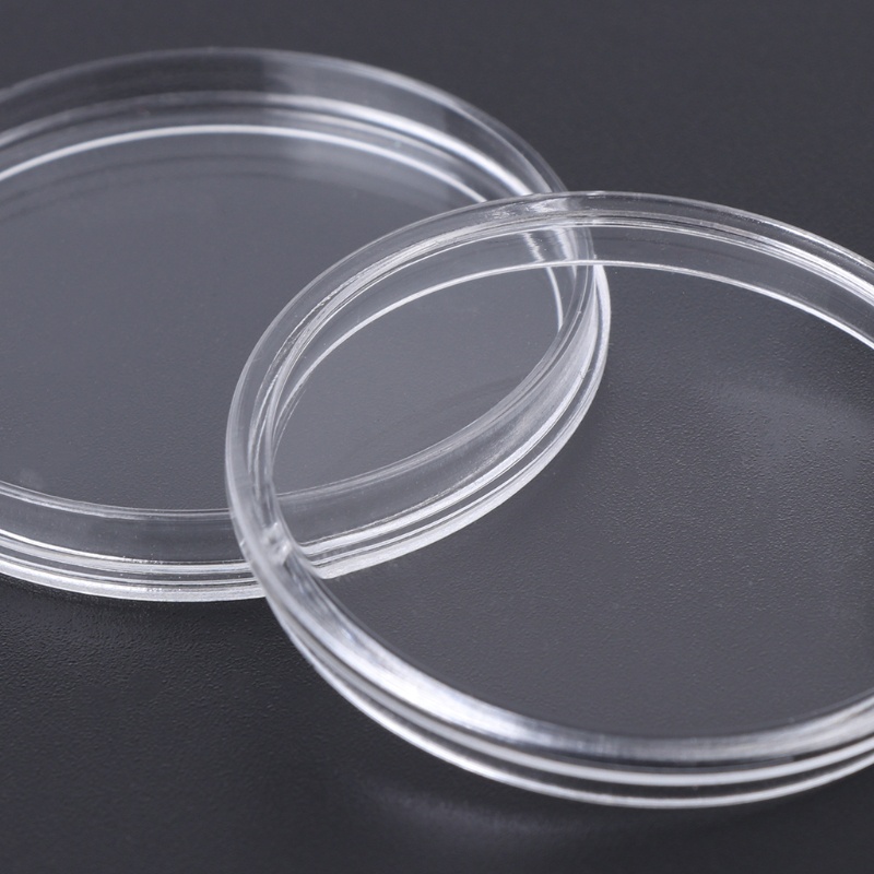 1 Hộp Đựng Tiền Xu Tròn Bằng Acrylic 38.6mm 1 oz