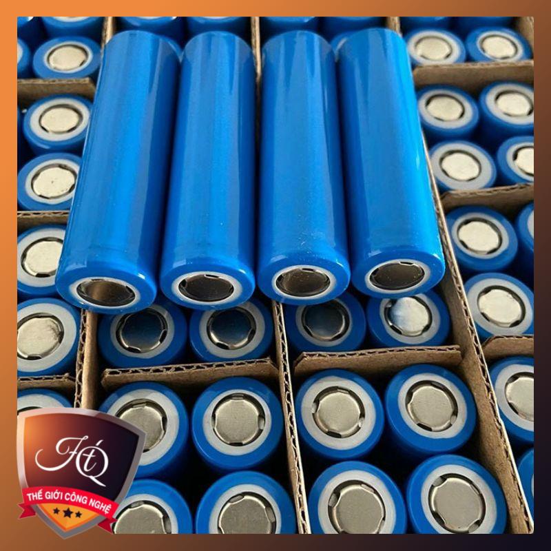 Pin sell  3.7v  cho  loa bluetooth  sạc được 2000mAh xanh dương có đầu bằng