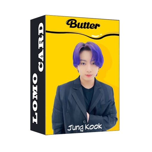 Hộp 30 lomo card BTS butter và thành viên