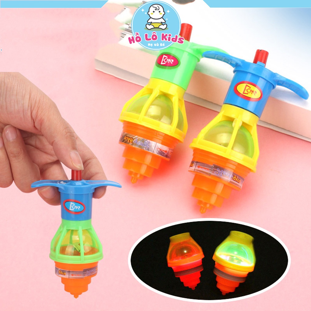 Con quay có đèn phát sáng cù quay cho bé dễ thương Hồ Lô Kids