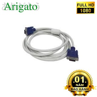 Dây vga 3m, cáp máy tính vga 3m trắng