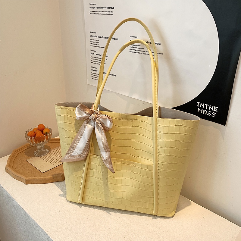 Túi tote Cỡ Lớn Họa Tiết Đá Đơn Giản Thời Trang Cao Cấp Cho Nữ