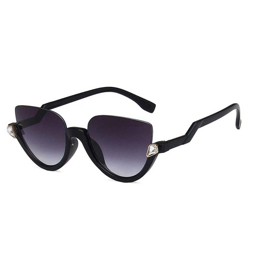 Kính Chống Tia UV / Bức Xạ Thời Trang Sang Trọng Cho Nữ|Kính Mát Nửa Gọng Thời Trang