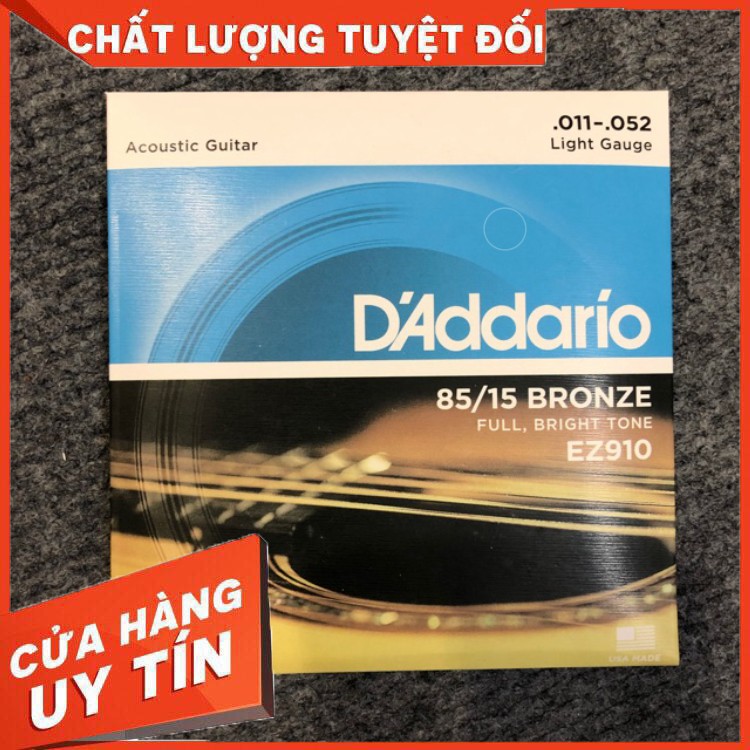 Dây đàn guitar Acoustic Daddario EZ910