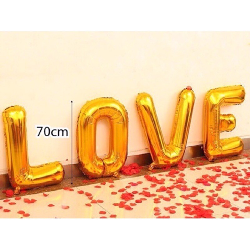 BÓNG CHỮ LOVE 32&quot; (cao 70cm)