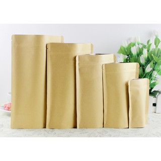 Túi zip giấy đáy đứng