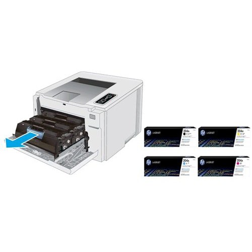 Máy in HP M154A đã qua sử dụng, còn vỏ thùng