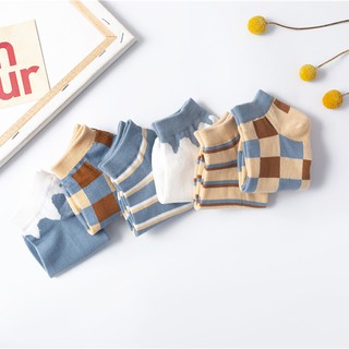 Tất Unisex Họa Tiết Solid Blue BT24