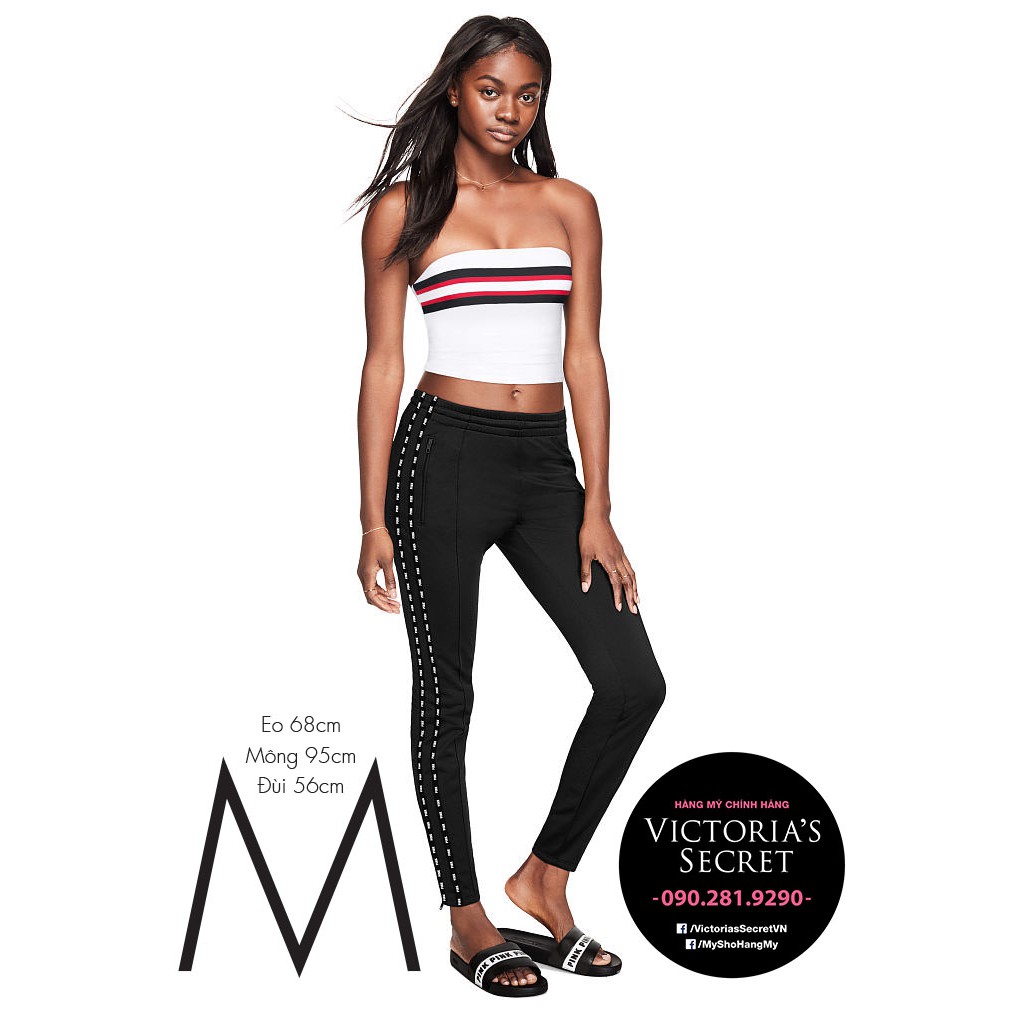 [Size M 09] Quần Track Pants skinny ôm chân tạo dáng cực chuẩn - Hàng nhập V.Storia's Secret USA