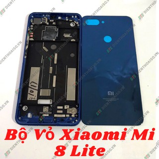 Bộ vỏ linh kiện thay thế  thay thế  thay thế XM Mi 8 lite