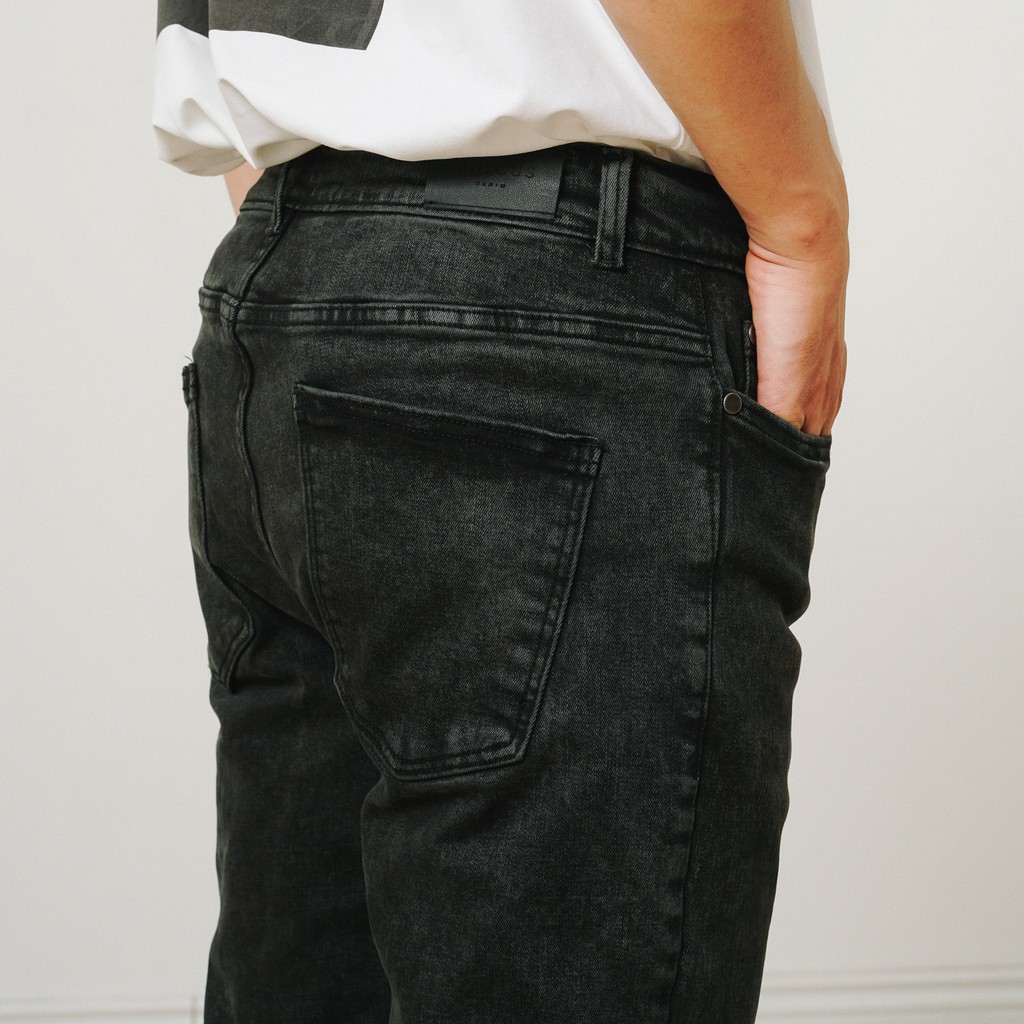 Quần Jeans Nam Đen Tàn UNICUS Cinder Black Jeans | BigBuy360 - bigbuy360.vn