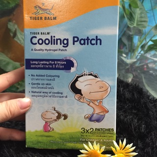 HỘP 6 MIẾNG DÁN HẠ SỐT TRẺ EM TIGER BALM COOLING PATCH THÁI LAN