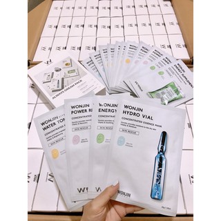 Mặt nạ thần thánh giúp da căng bóng Wonjin 15 miếng