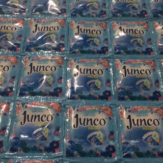 Dây 12 gói nước xả vải JUNCO đậm đặc 21 ml