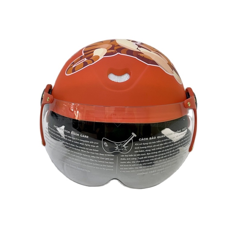 Mũ Bảo Hiểm Trẻ Em CHITA CT25(K) Tem Little Tiger Dễ Thương Cho Bé