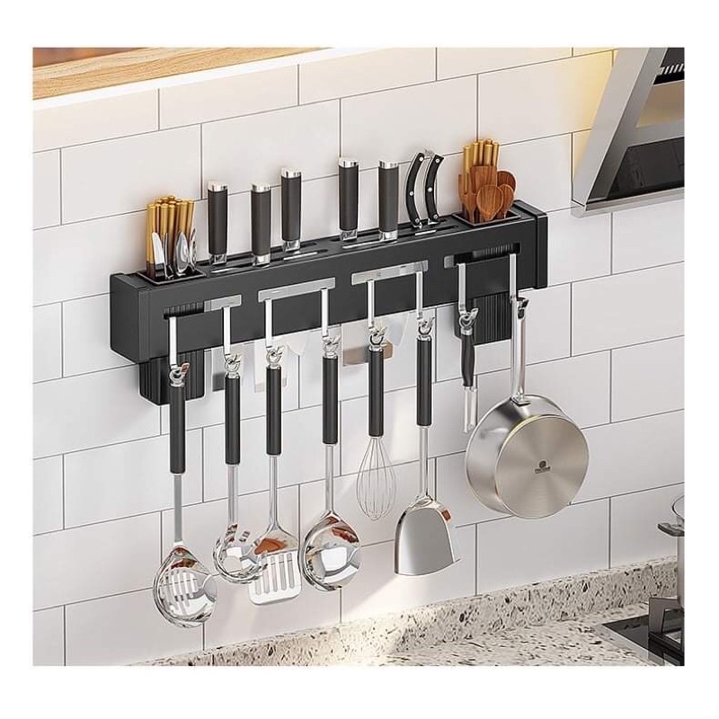 Sale !!! Giá treo đồ nhà bếp, giá cài dao, kéo đa năng bằng inox (SP002160 ) shop phúc yến