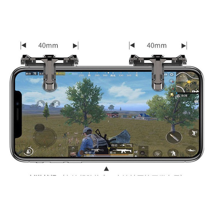 MT FKC [Hàng Cao Cấp] Bộ 2 Nút Bấm Cơ K10 Hỗ Trợ Chơi Game PUBG Mobile, Ros Mobile 52 MT