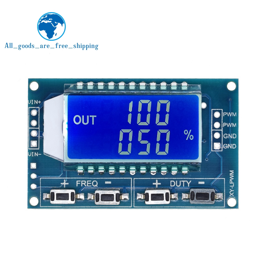 Mô Đun Phát Tín Hiệu Tzt 1hz-150khz Có Màn Hình Hiển Thị Lcd 3.3v-30v 1hz - 150khz | BigBuy360 - bigbuy360.vn