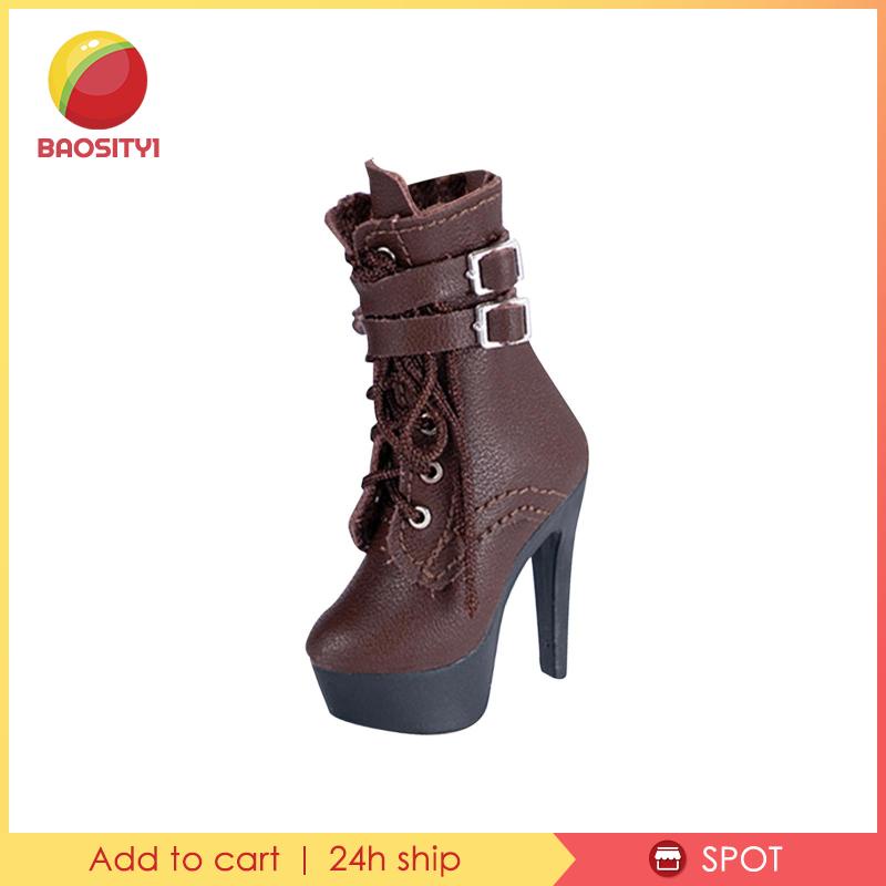 [Baosity1] Giày Bốt Cao Gót Thời Trang Cho Mô Hình Búp Bê 12 &quot;Tỷ Lệ 1 / 6