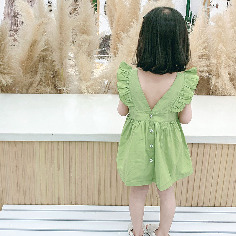 Đầm Công Chúa Thời Trang Mùa Hè Xinh Xắn Cho Bé Gái