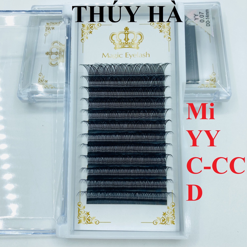 MI YY 0.07 Cong C-CC-D Dài 9-15 mm - dụng cụ nối mi_THÚY HÀ