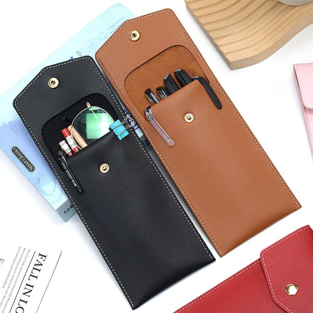 CLEVER Bóp Viết Da PU Đa Năng Thiết Kế Sáng Tạo