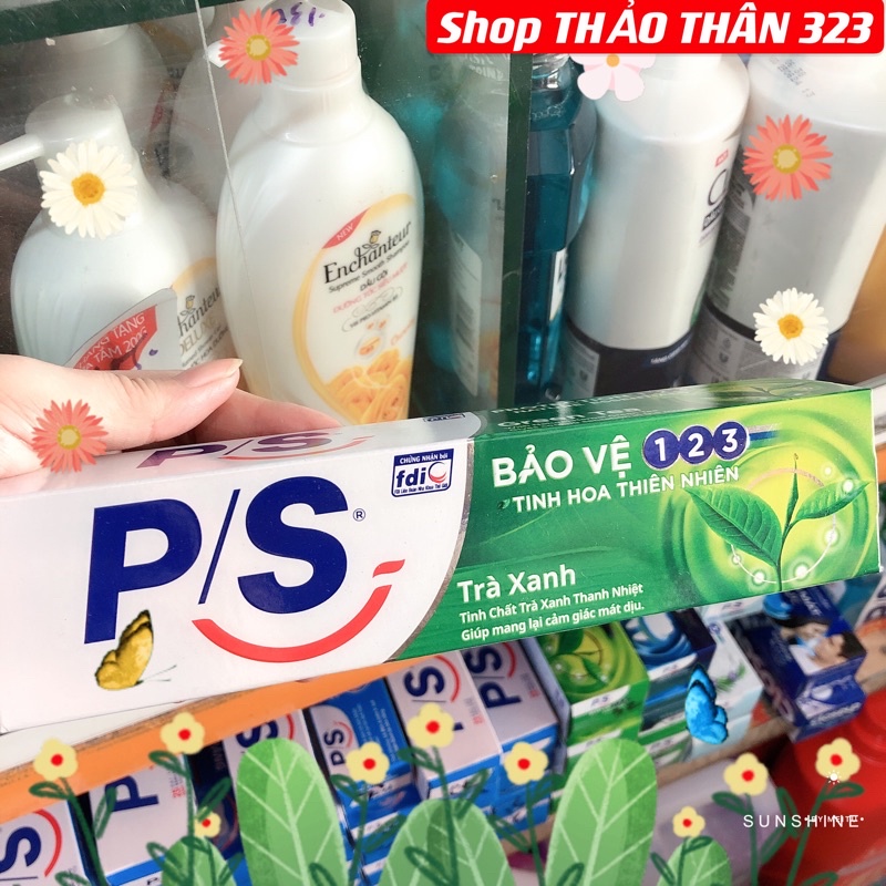 Kem Đánh Răng P/S Ngừa Sâu Răng Vượt Trội/ P/S Trà Xanh / P/S Baking Soda Hương Thảo