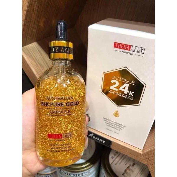 SERUM TINH CHẤT VÀNG 24K THERA LADY PURE GOLD AMPOULE