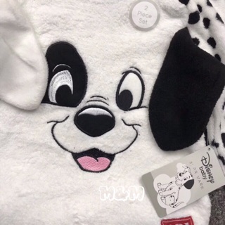 Set bộ nỉ lông Primark chó đốm