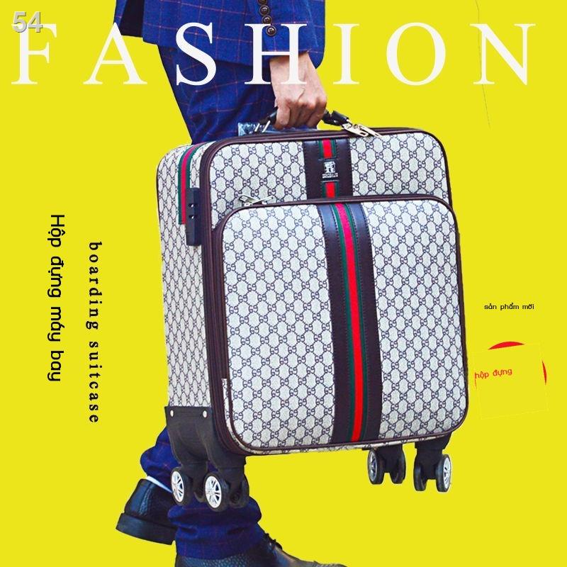 Hành lý trong lưới màu đỏ học sinh nhỏ và nhẹ 20 inch vải Oxford công suất lớn phiên bản Hàn Quốc 24 thủy triều rung cùn