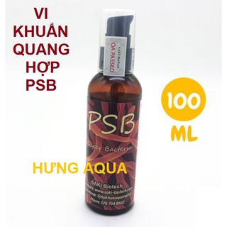 Vi sinh PSB - vi khuẩn quang hợp PSB - men vi sinh làm trong nước, bổ sung vi sinh, dưỡng cá, tép cảnh
