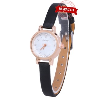 Đồng hồ nữ Dây Da BeWatch Đen Trắng