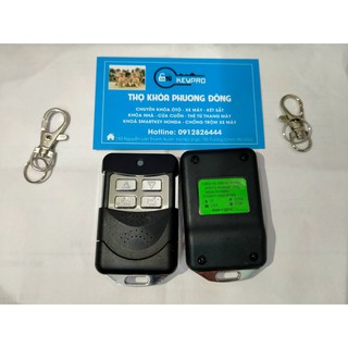 Điều khiển cửa cuốn mã gạt tần sóng 433mhz chất lượng cao ( hướng dẫn làm )