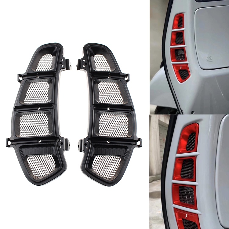 Nắp ốp lưới bảo vệ bình nước tản nhiệt cao cấp dành cho xe máy PIAGGIO Vespa GTS300/250 GTV HPE
