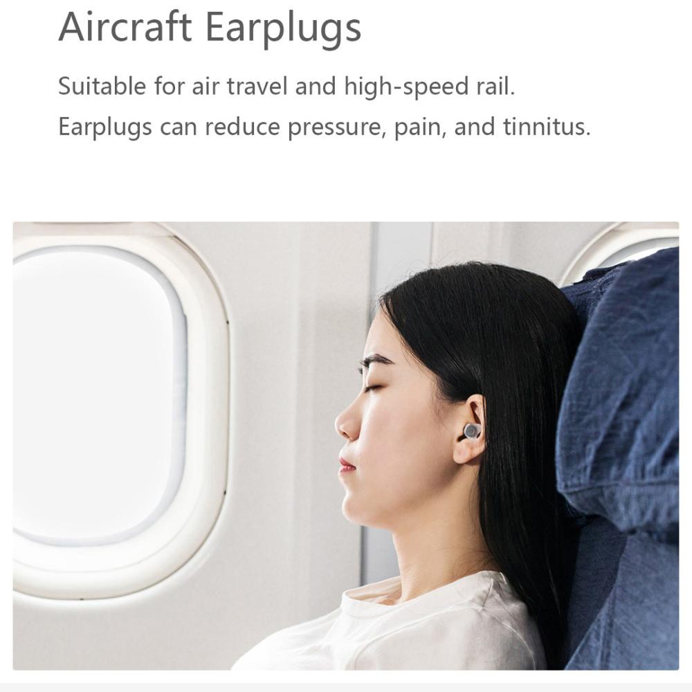 Nút Bịt Tai Bằng Silicone Cách Âm Kèm Hộp Đựng Tiện Dụng