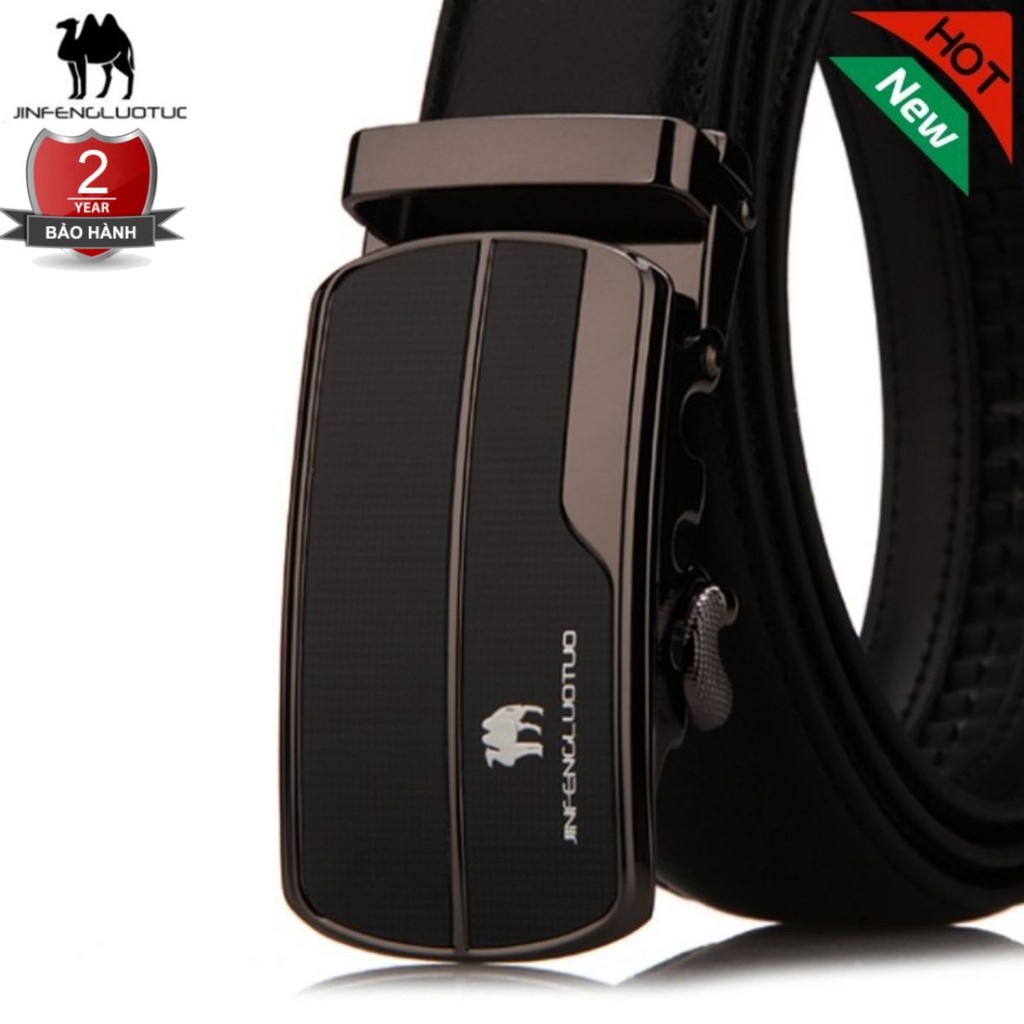 (NEW 2020 Men's Leather Belts) Bảo Hành 2 Năm - Dây Nịt Thắt Lưng Da Lạc Đà Thật Cao Cấp AHF0501 - Hàng Nhập Nam Nữ