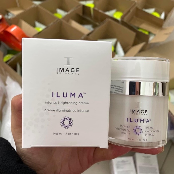 Kem Dưỡng Image Iluma Intense Brightening Cream Giảm Thâm Nám Tàn Nhang Trắng Sáng Da Chính Hãng Công Ty 48g