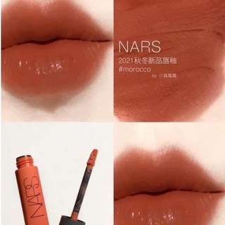 Son kem nars air matte lip color màu morocco cam đất