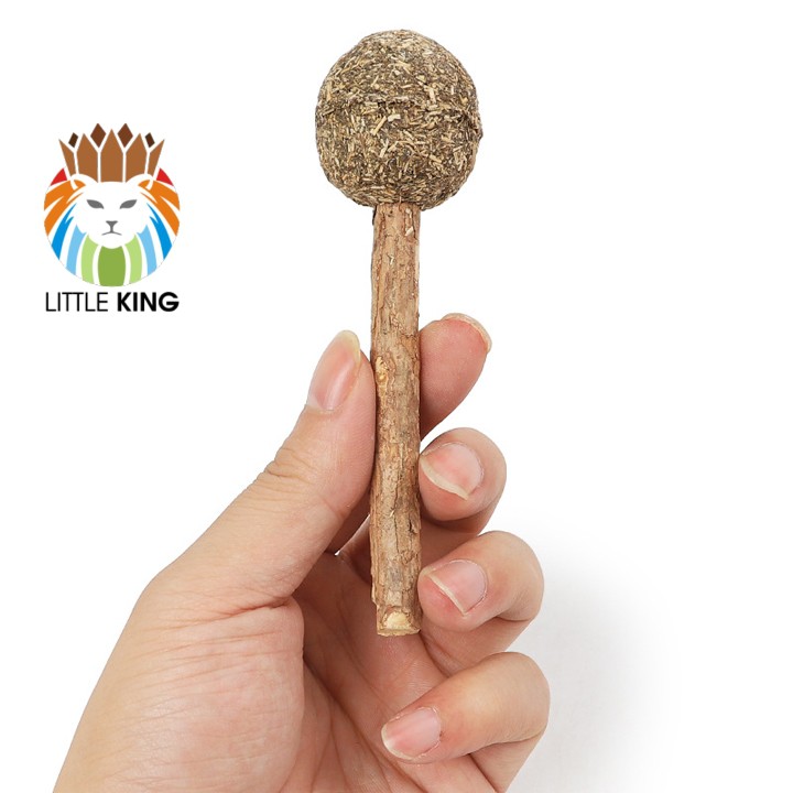 Catnip cho mèo hình que kẹo, cỏ bạc hà mèo giúp mèo thư giãn Little King pet shop