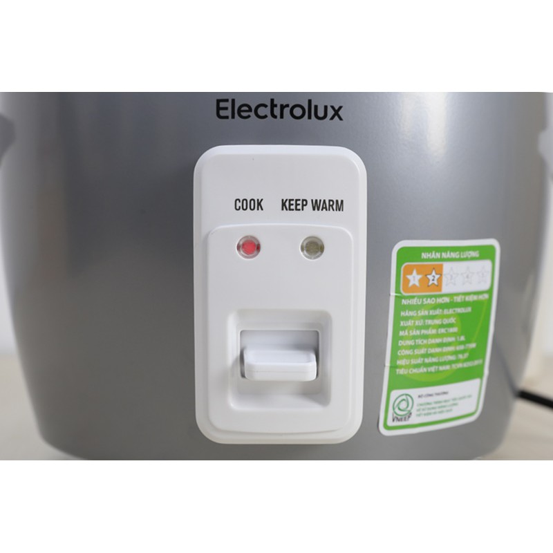 Nồi cơm điện Electrolux 1.8 lít ERC1800