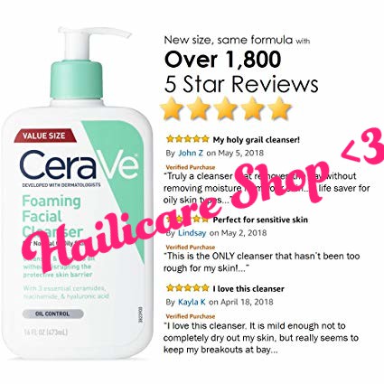 [Mã COS1904 giảm 8% đơn 300K] Sửa rửa mặt dịu nhẹ Cerave cho da khô (hydrating), da dầu (foaming) | BigBuy360 - bigbuy360.vn