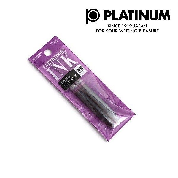 Bút máy Platinum Preppy tím ngòi F 03 Nhật Bản / Bút mực thế hệ mới tặng kèm 1 ống mực