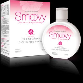Dung dịch vệ sinh phụ nữ Smoovy chai 150ml hàng CHÍNH HÃNG