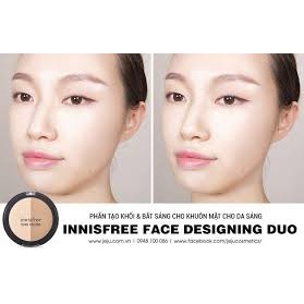 PHẤN TẠO KHỐI - BẮT SÁNG CHO KHUÔN MẶT - INNISFREE FACE DESIGNING DUO #1