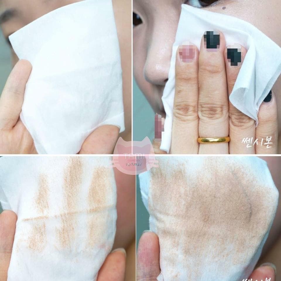 Khăn ướt tẩy trang chiết xuất hoa Iris Mamonde Multi Cleansing Tissue 20 miếng