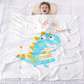 Chăn Lụa 4 Lớp Thấm Nước Siêu Mềm Hàng Cao Cấp Cho Bé (Giao họa tiết ngẫu nhiên)