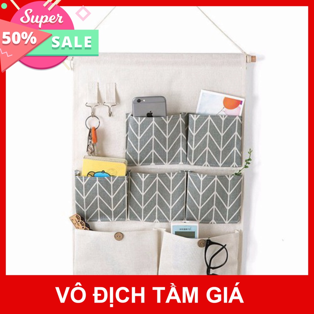 SALE!!! Túi Treo 7 Ngăn Décor 2293 Hiện Đại Lúa Mạch (Mẫu Ngẫu Nhiên)